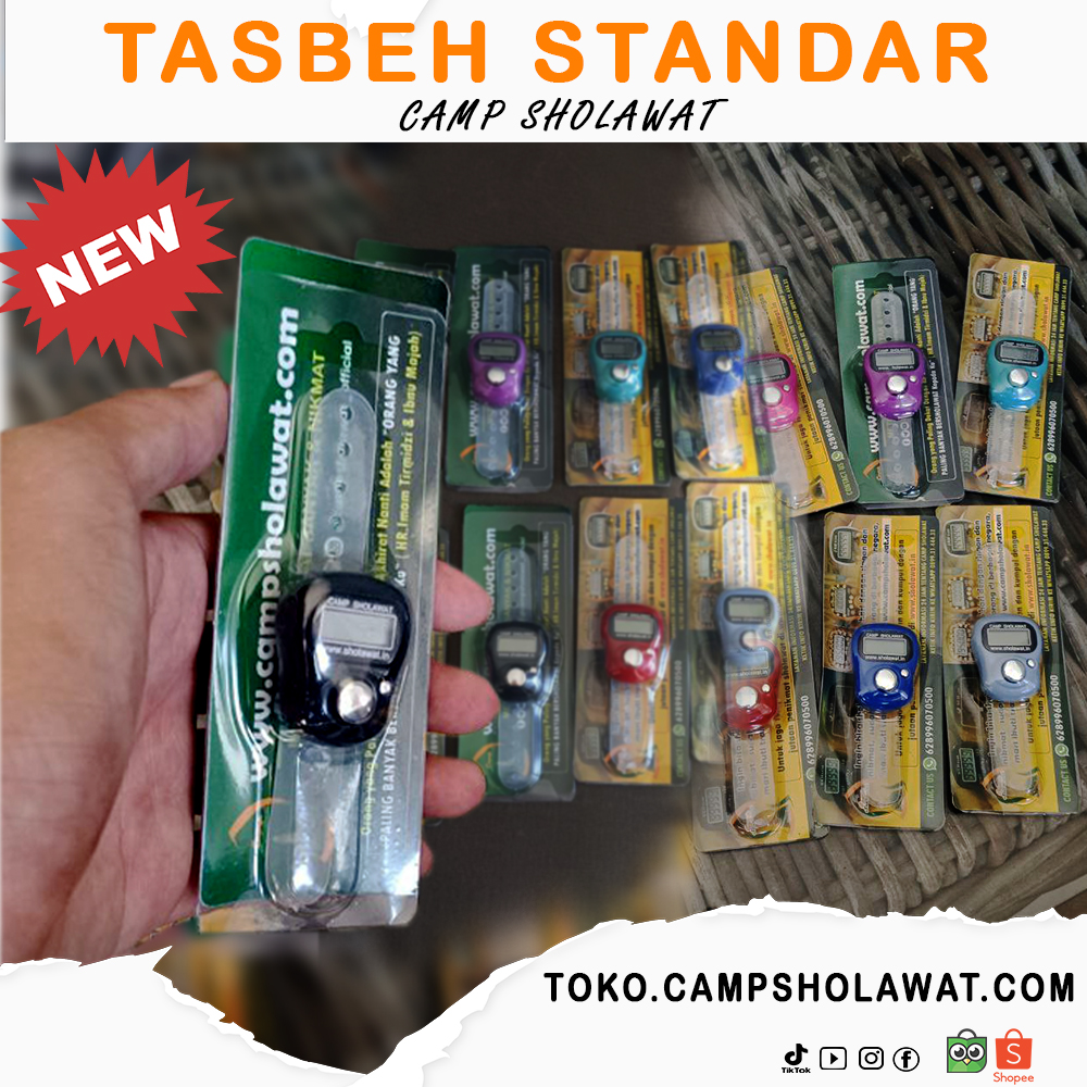 TASBEH DIGITAL STANDAR CAMP SHOLAWAT ESKLUSIVE